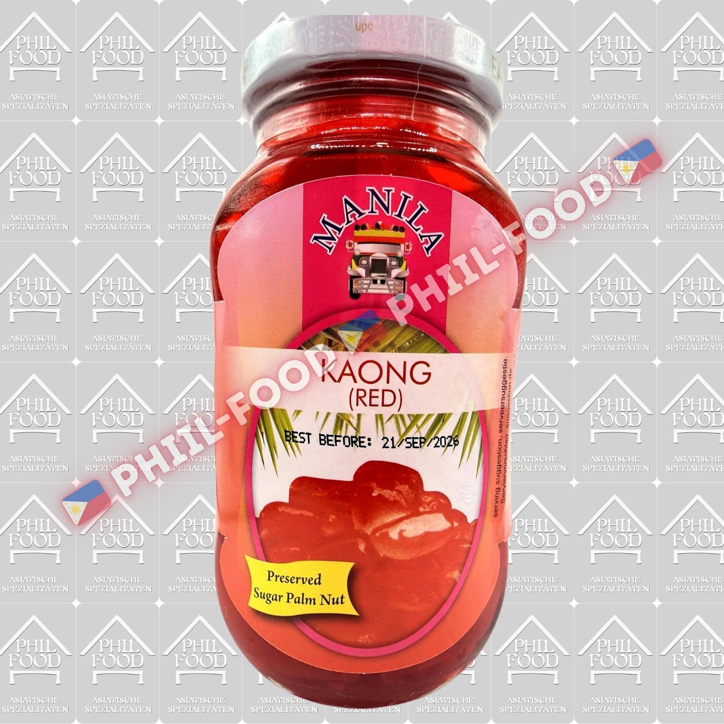 Manila Kaong Red (Preserved Sugar Palm Nut)