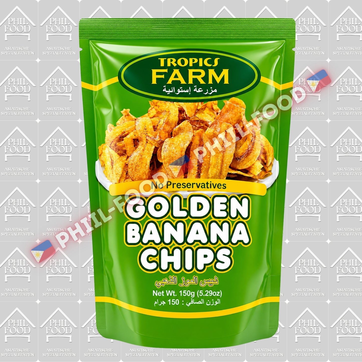 Tropics Farm Golden Banana Chips