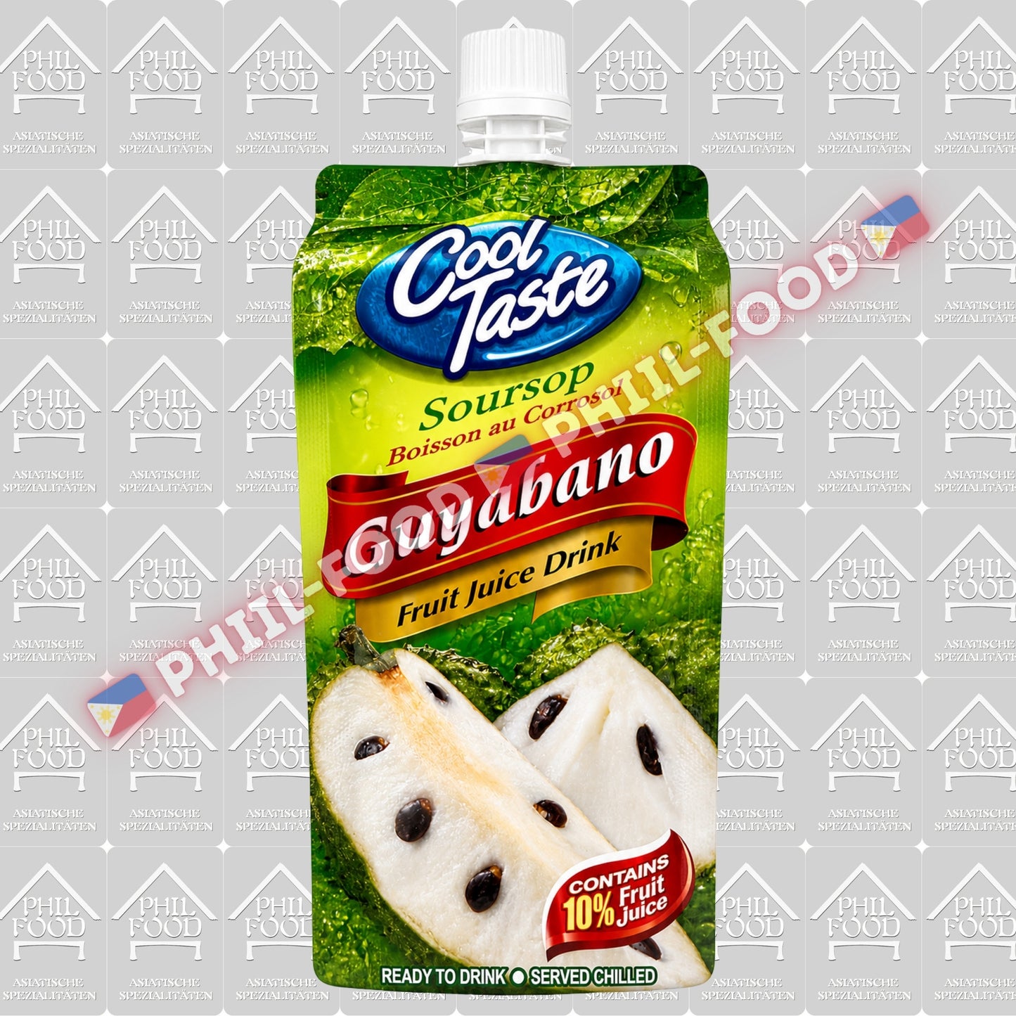 Cool Taste Soursop / Guyabano Fruit Juice Drink